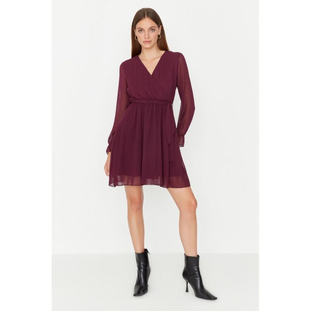 NWT Trendyol Women Fitted Woven Dress
